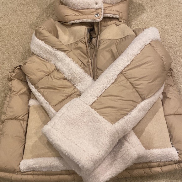 Sam edelman mix media puffer faux fur jackets - Picture 6 of 7